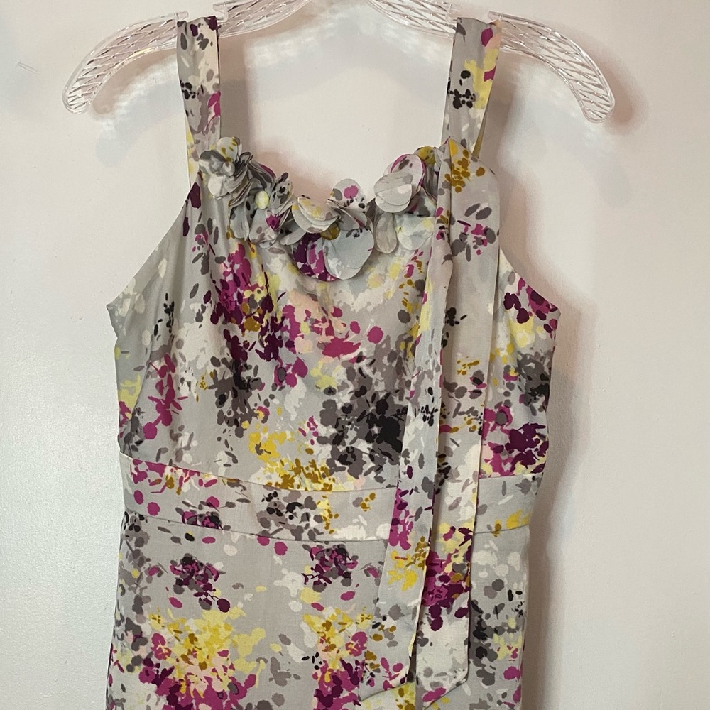 Ann Taylor Loft Floral Garden Dress Size 4P